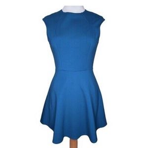 Silence + Noise Blue Dress